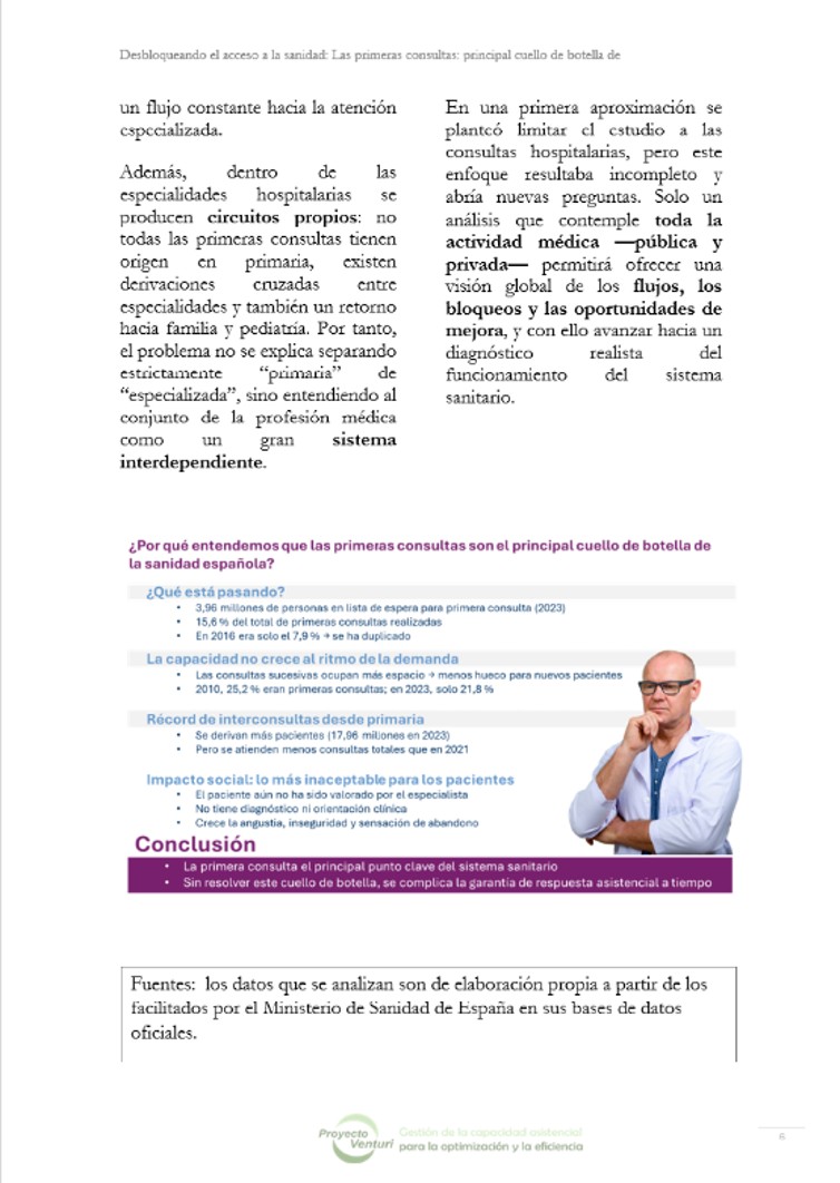 Desbloqueando el acceso a la sanidad: Las primeras consultas: principal cuello de botella de la Sanidad - Imagen 3