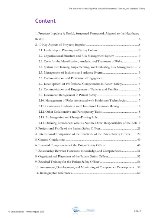 The Role of the Patient Safety Officer: Manual of Competencies, Functions, and Specialized Training - Imagen 2