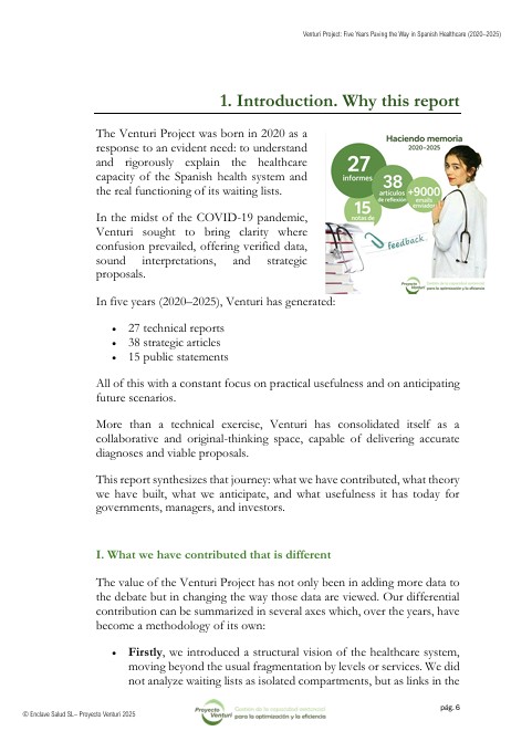 Five Years Paving the Way in Spanish Healthcare: 40 Concrete Measures - Imagen 4