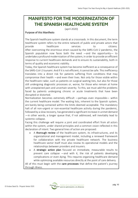 Five Years Paving the Way in Spanish Healthcare: 40 Concrete Measures - Imagen 3