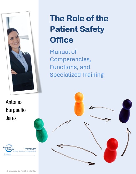 Portada del informe “The Role of the Patient Safety Officer”, sobre el papel del responsable de seguridad del paciente en los hospitales.