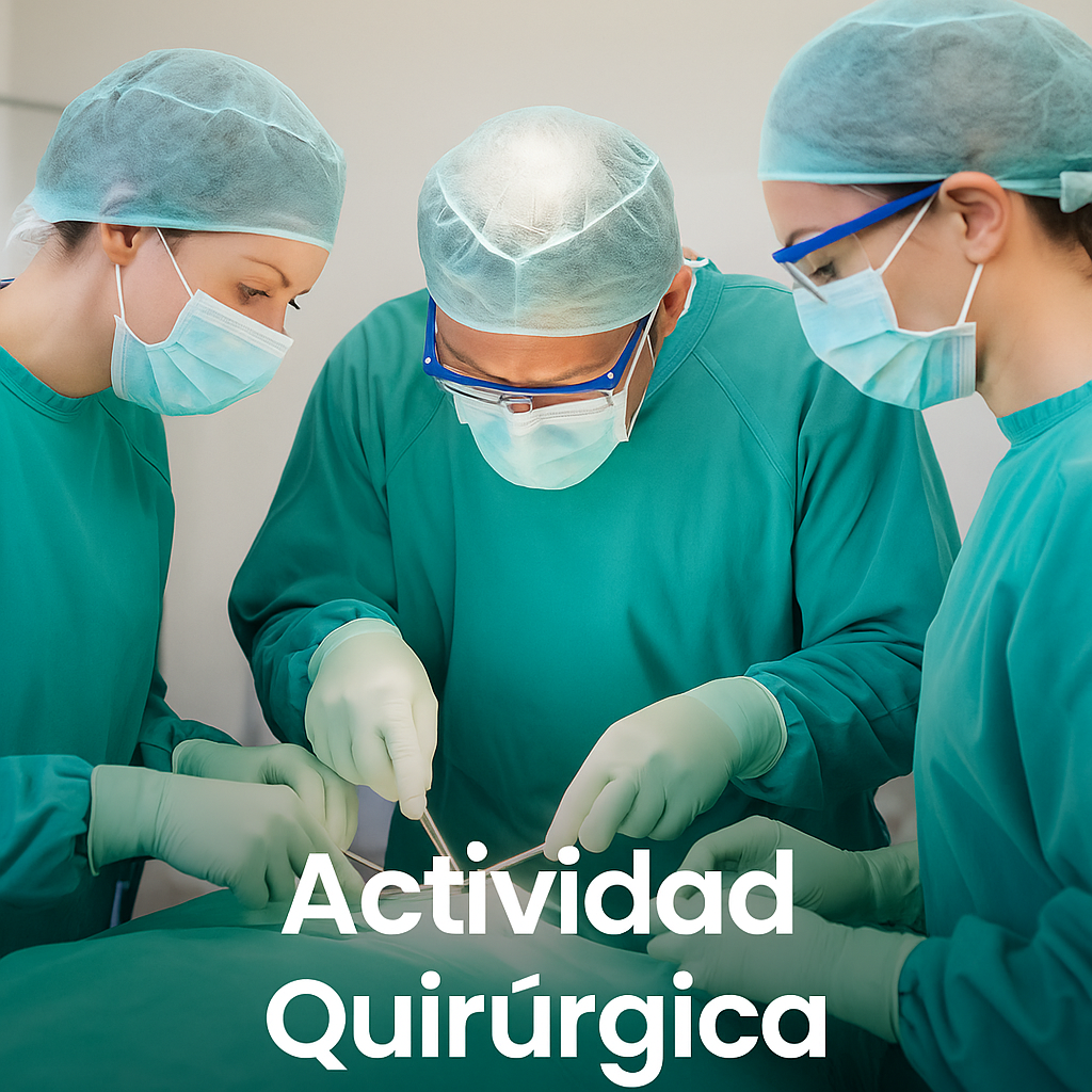 actividad quirurgica