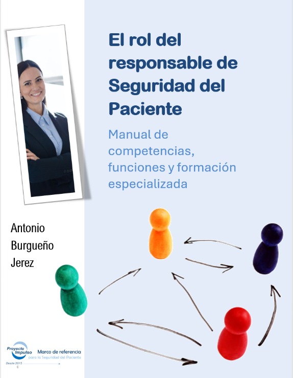 Portada del manual sobre el Rol del Responsable de Seguridad del Paciente